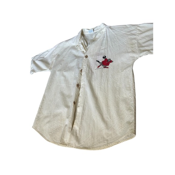 Vintage 80s 90s B Kliban Bowling Ball Alley Cat Shirt S Distressed Thrashed - Picture 10 of 16